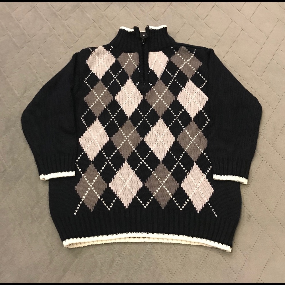 NWT TCP Half Zipper Collar sweater Size 24 months
